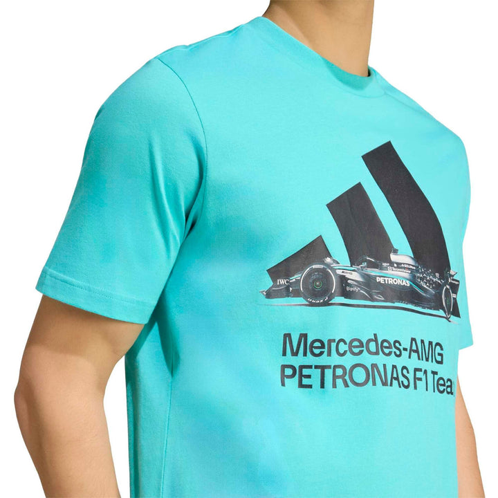 adidas Mer Gfx Tee 05M - semiru/black
