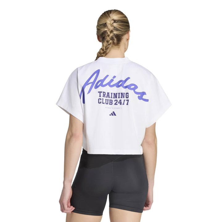 adidas Pwr Gfx Tee - white