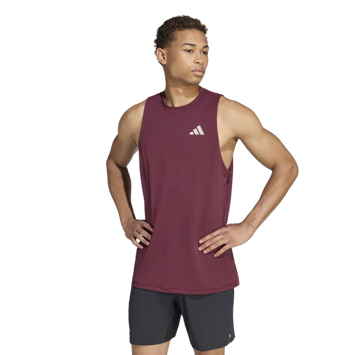 adidas Sleeveless - maroon