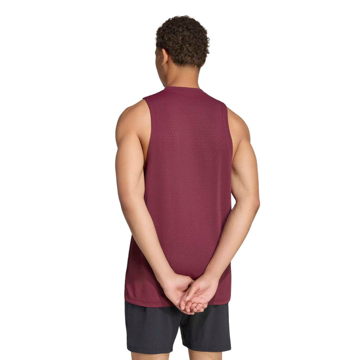 adidas Sleeveless - maroon