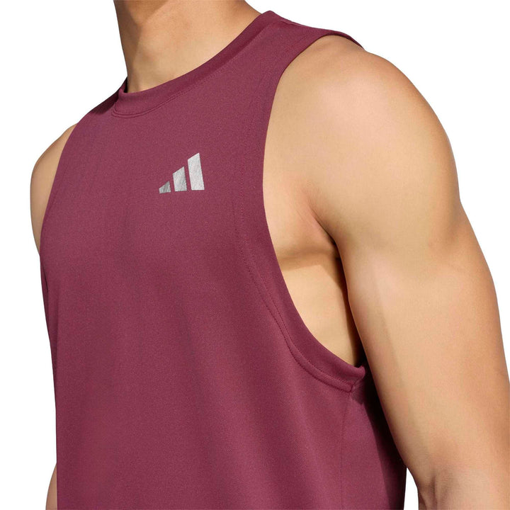 adidas Sleeveless - maroon