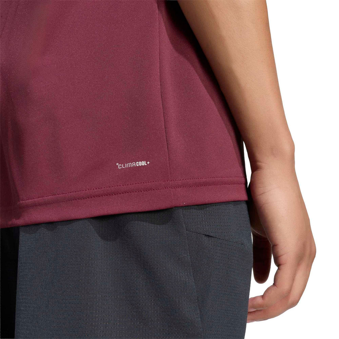adidas Sleeveless - maroon