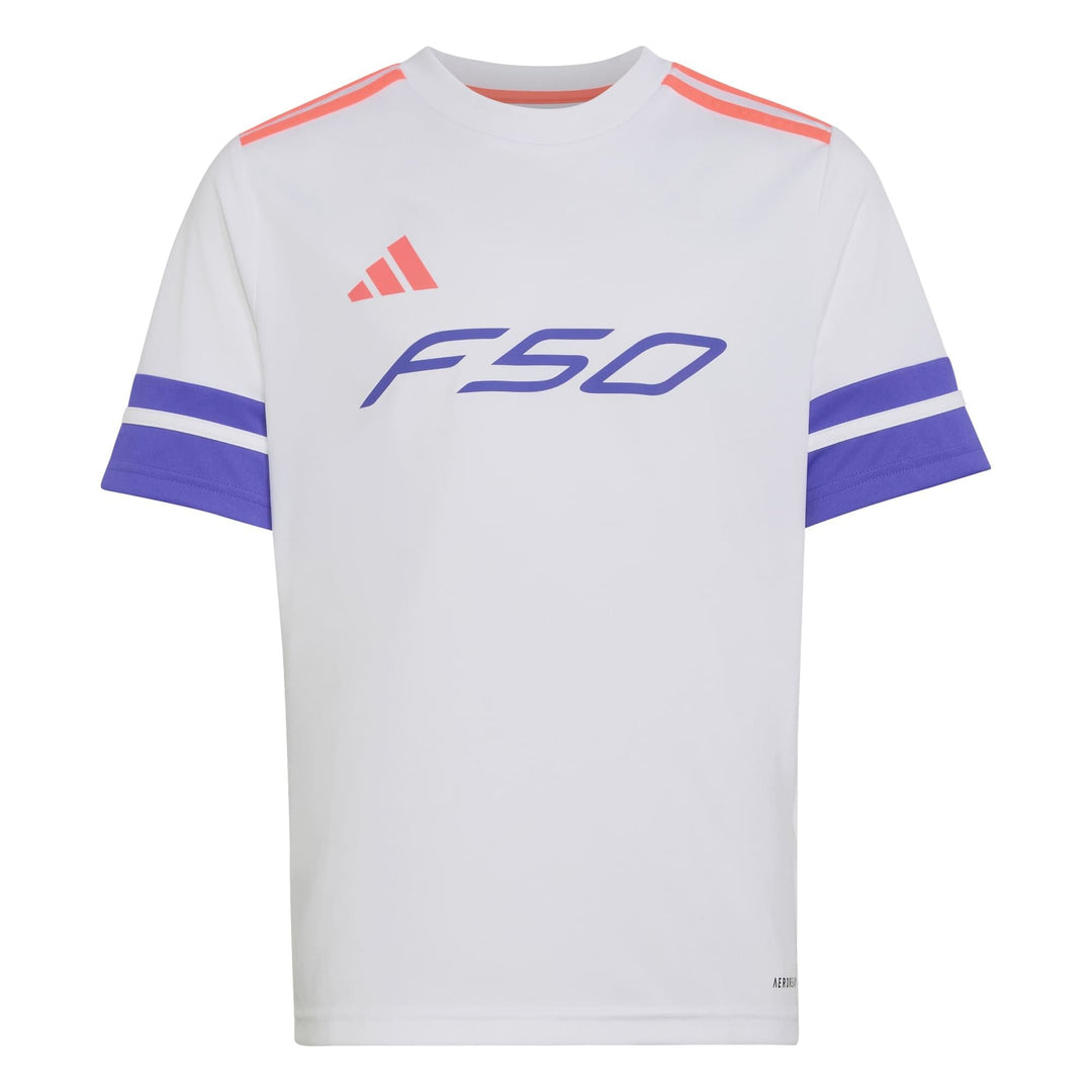 adidas F50 Jsy Y Kinder - white/soltur/solpur