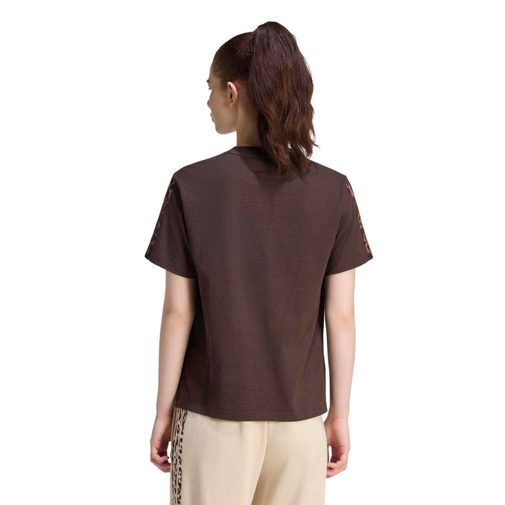 adidas W Aop 3S Sj Tee - auco/multco/prebrn