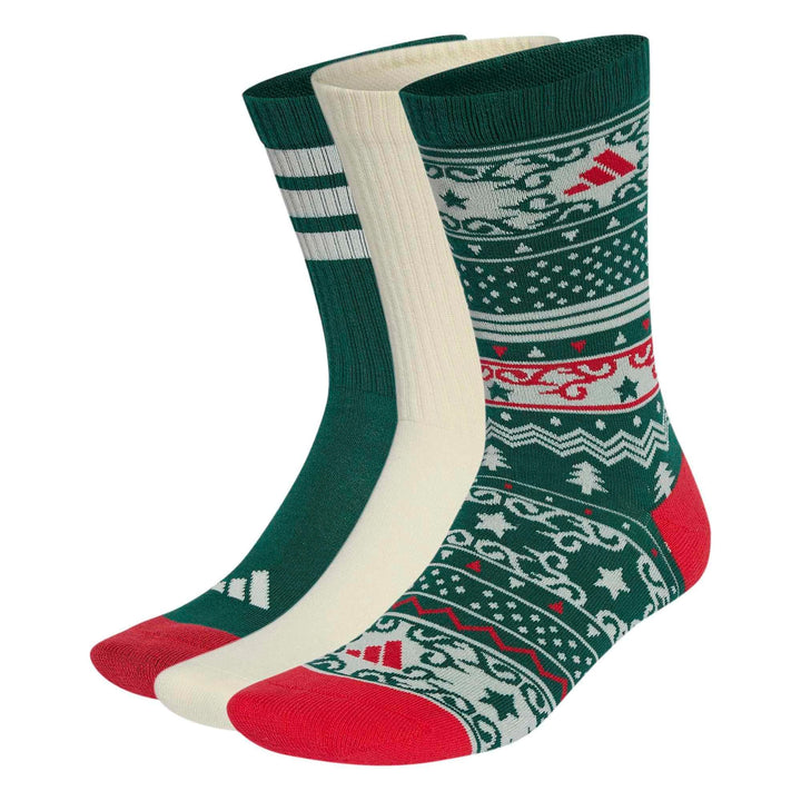 adidas Gfx Crew 3Pp - cgreen/ivory/purrub