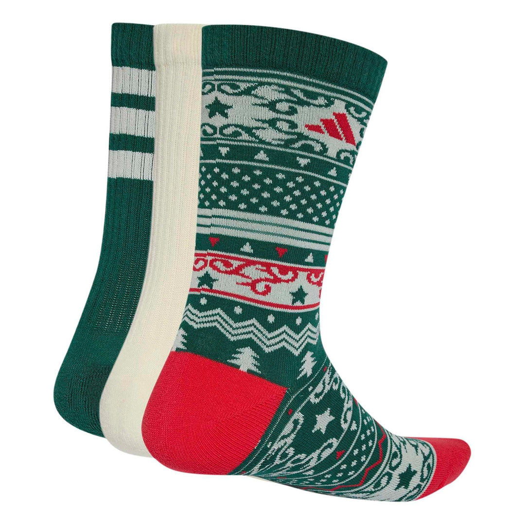 adidas Gfx Crew 3Pp - cgreen/ivory/purrub
