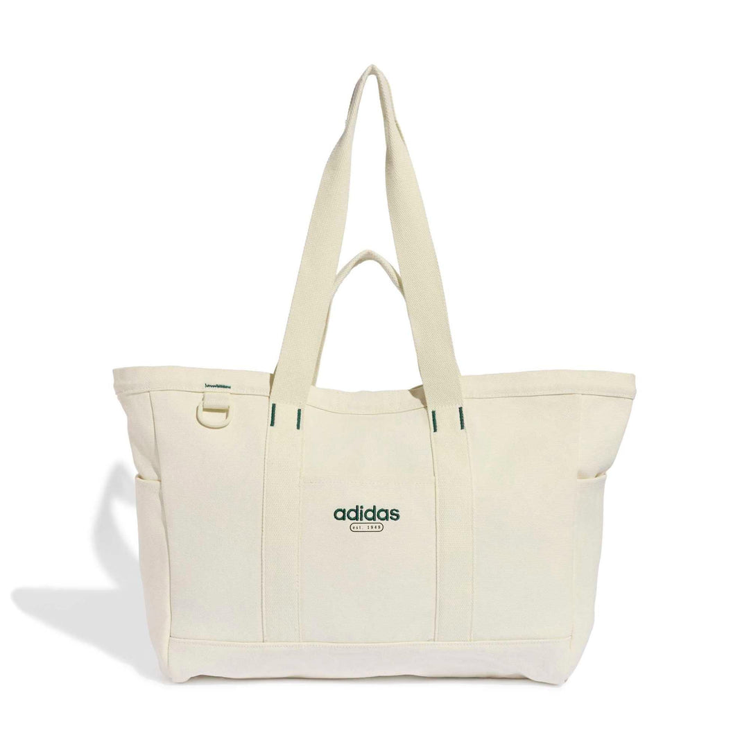 adidas Lin Canvas Tote - ivory/cgreen