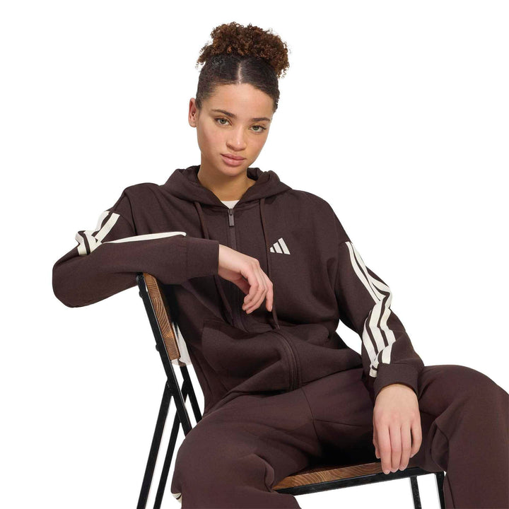 adidas W 3S Fl Fz Hd - auco/ivory