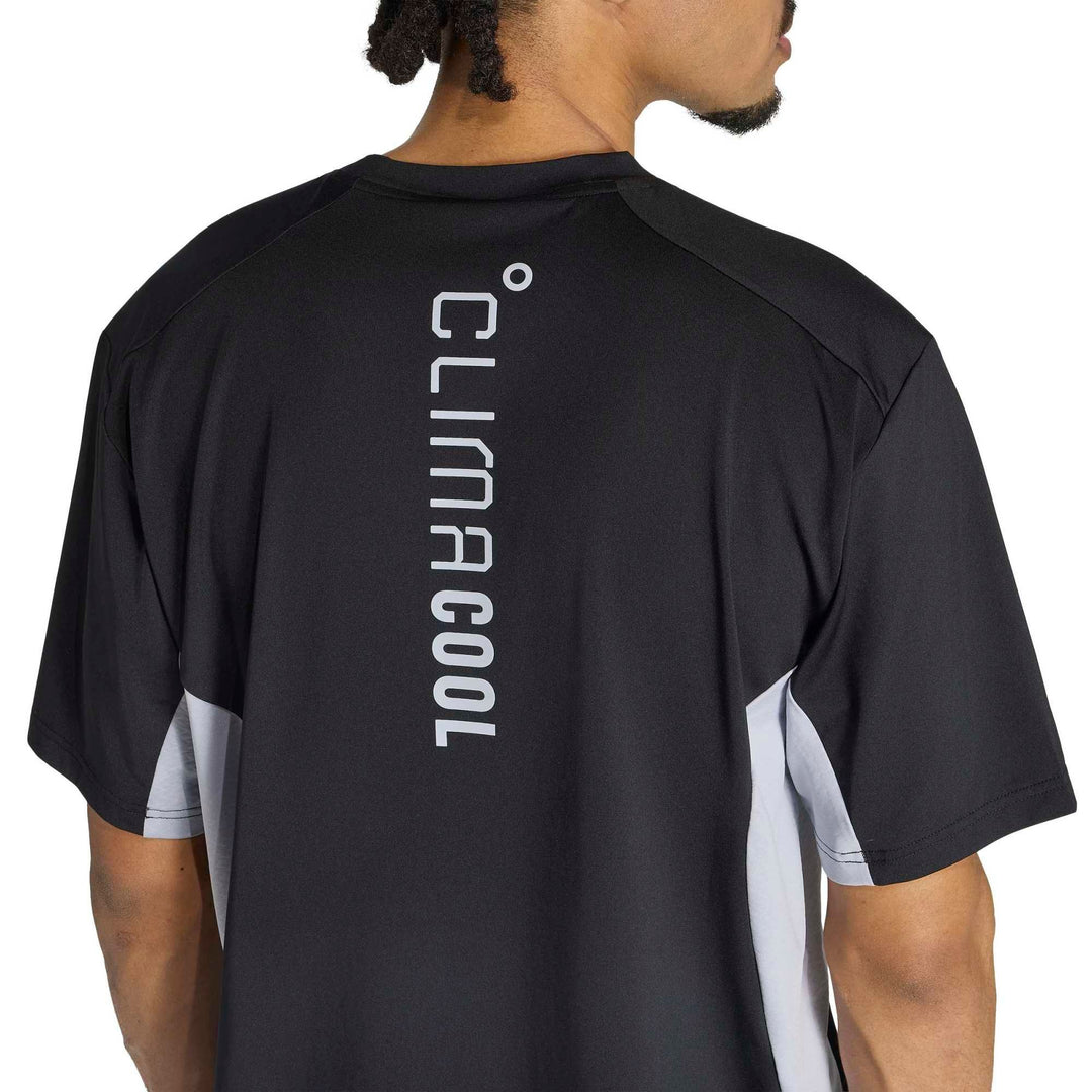 adidas Tech App Cb Tee - black/halsil