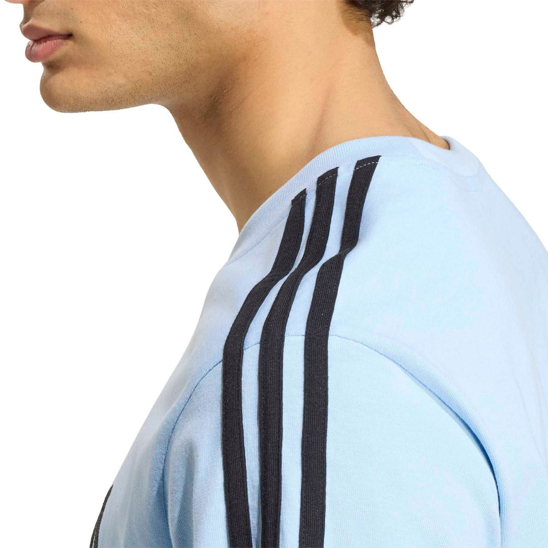 adidas M 3S Sj Lc T - clesky/black