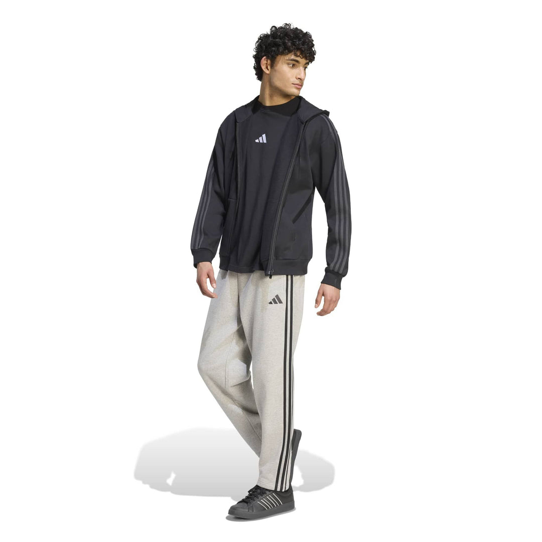 adidas M 3S Fl Fz Hd - black/carbon