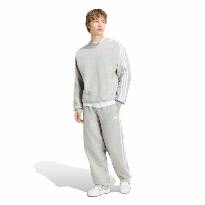 adidas M 3S Fl Swt - mgreyh/black
