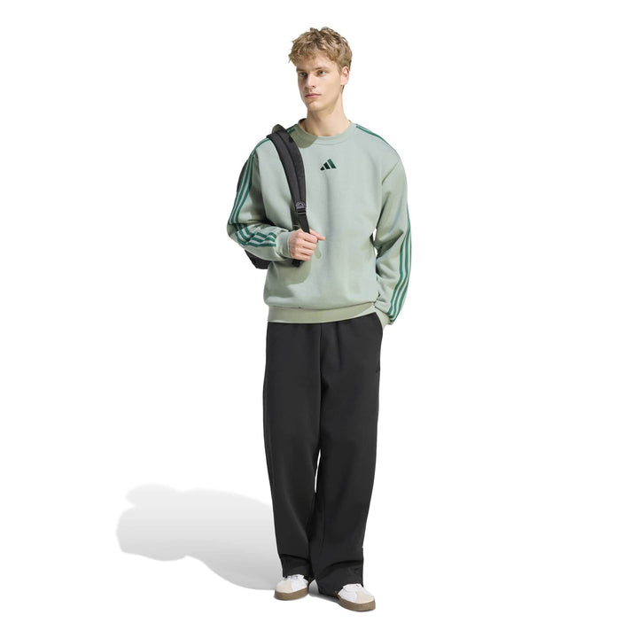 adidas M 3S Fl Swt - silgrn/cgreen