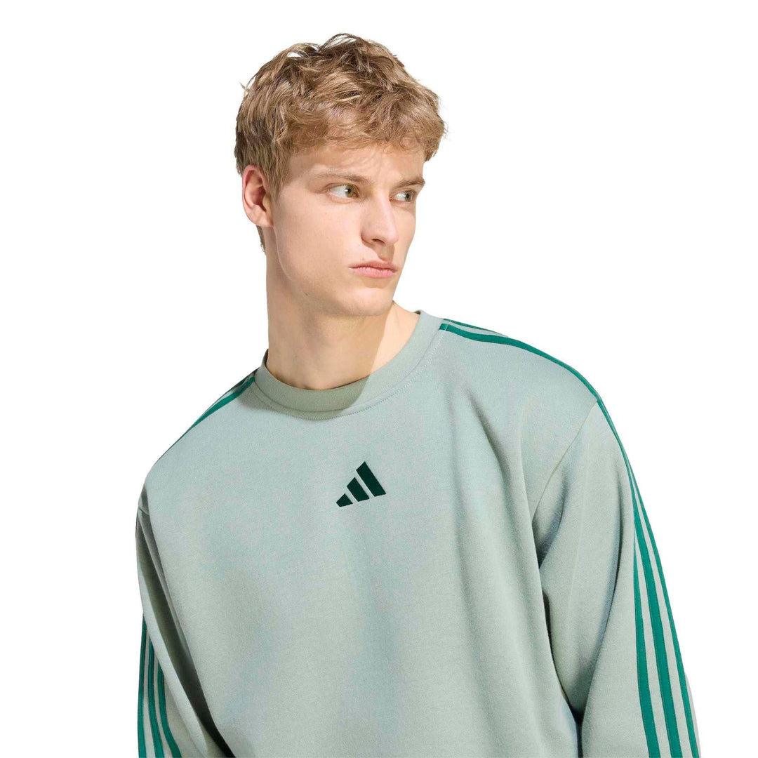 adidas M 3S Fl Swt - silgrn/cgreen