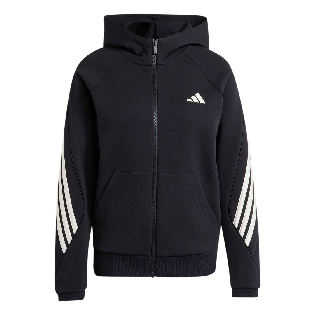 adidas W Sta 3S Fz Hd - black