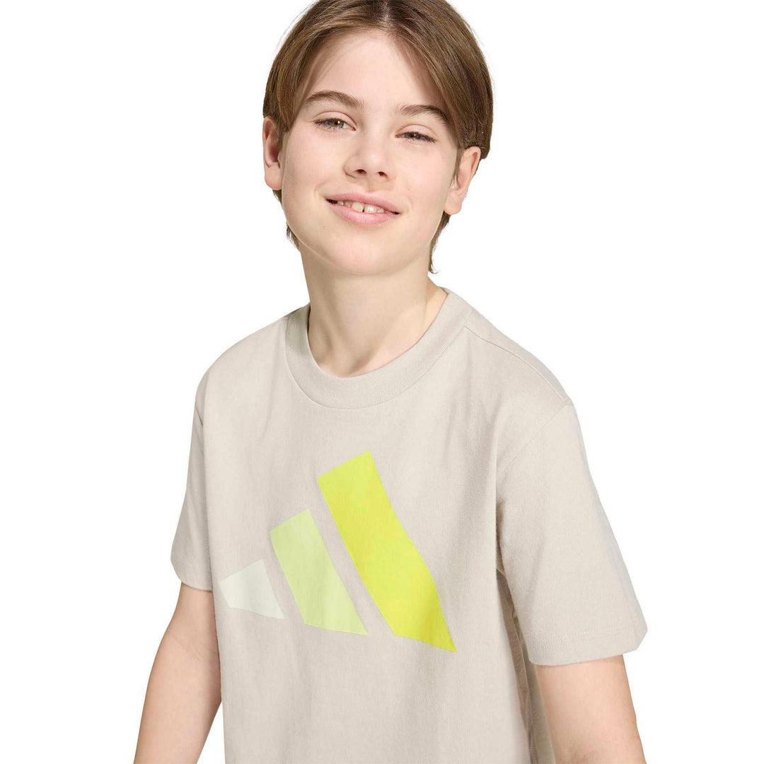 adidas J Bl Tee 160 - wonalu/orbgry/frolem/