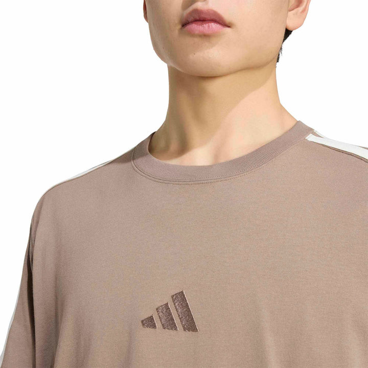 adidas M Ak 3S Tee Re - khasix/owhite