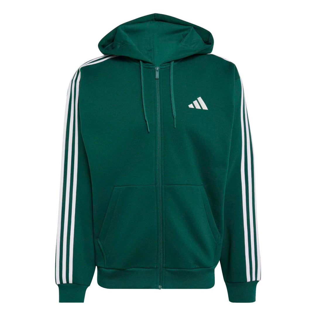adidas M 3S Fl Fz Hd - cgreen/owhite
