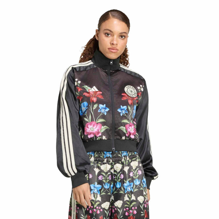 adidas Farm Prm Jacke - black/crewht/cragrn