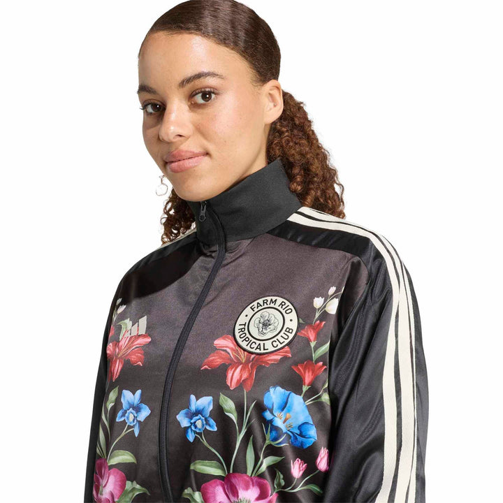 adidas Farm Prm Jacke - black/crewht/cragrn