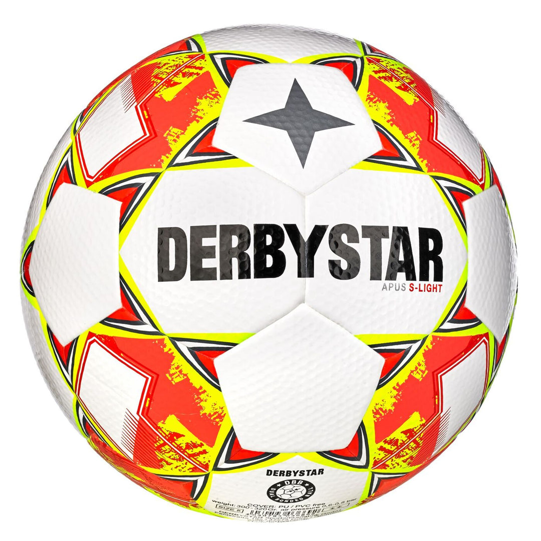 Derbystar Apus S-Light V24 - weiss gelb rot