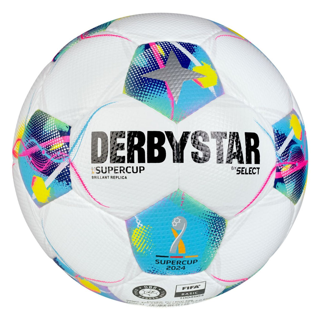 Derby Star Fußball FB-Super Cup Brillant Replica - weiss-blau