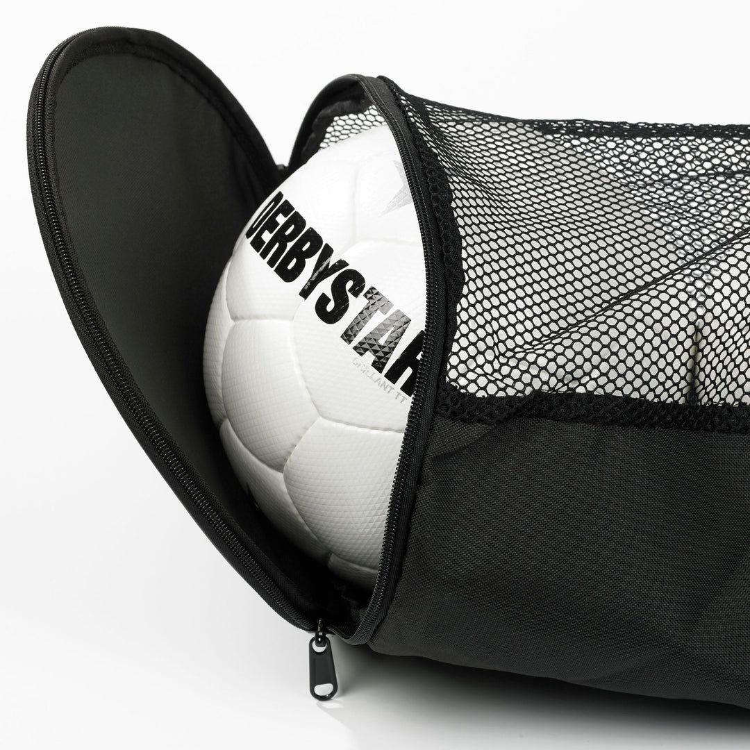 Derby Star Fußballschlauch 6 Bälle v26 - schwarz
