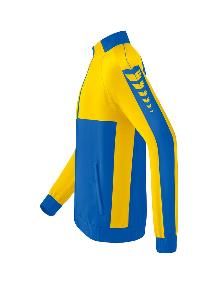 Erima Six Wings Presentation Jacket - new royal/yellow