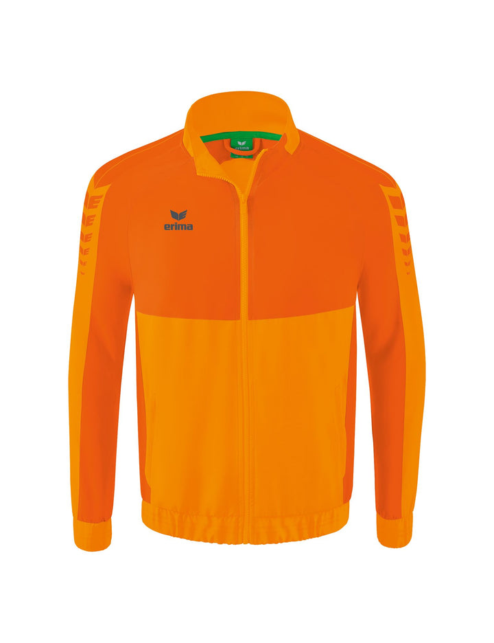 Erima Six Wings Presentation Jacket - new orange/orange