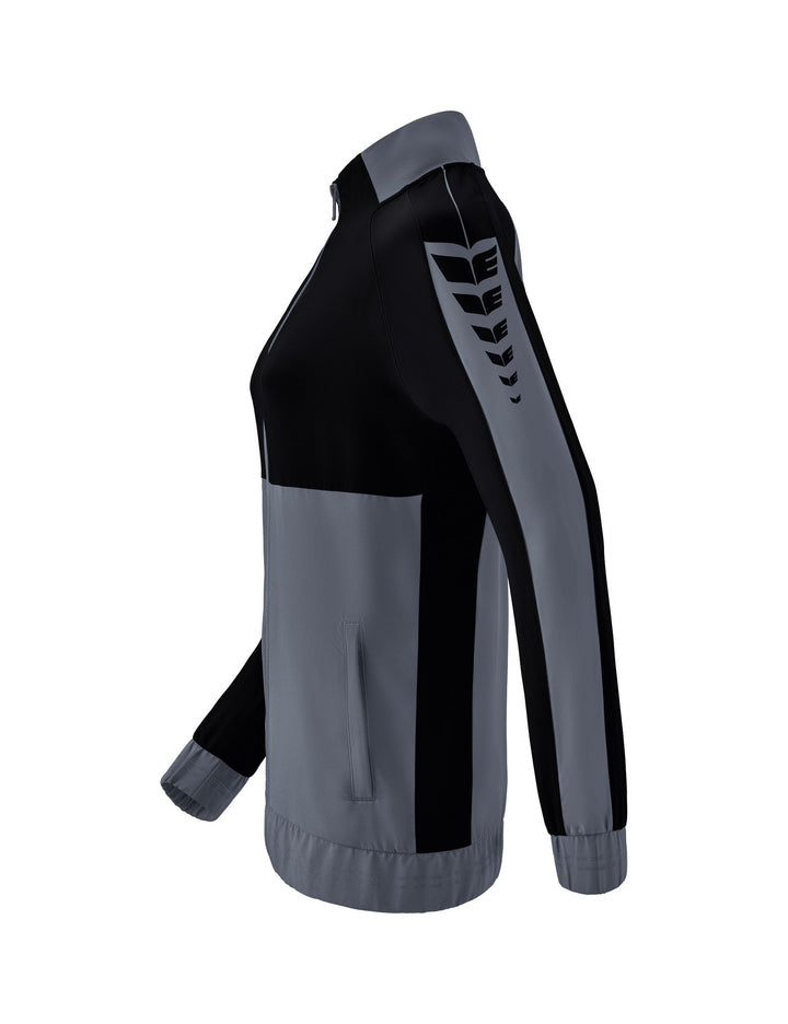 Erima Six Wings Presentation Jacket - slate grey/black