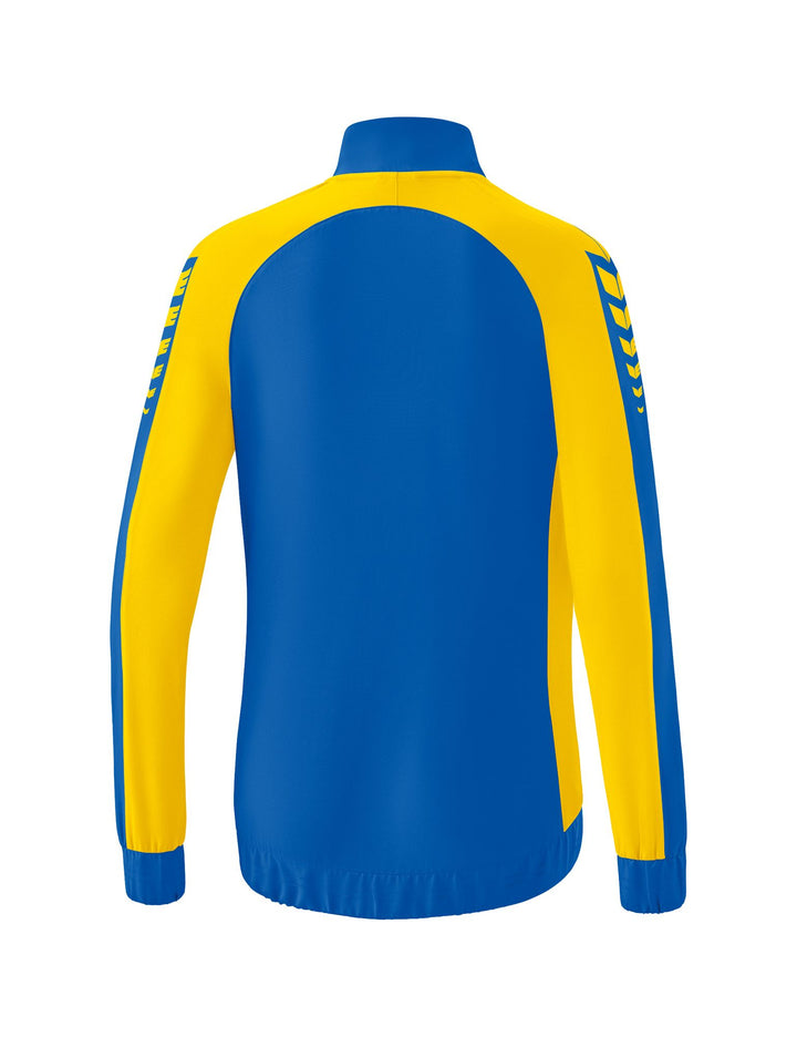 Erima Six Wings Presentation Jacket - new royal/yellow