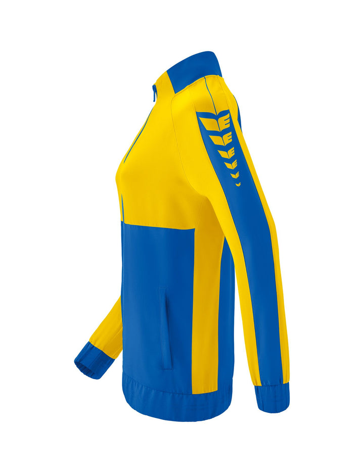 Erima Six Wings Presentation Jacket - new royal/yellow