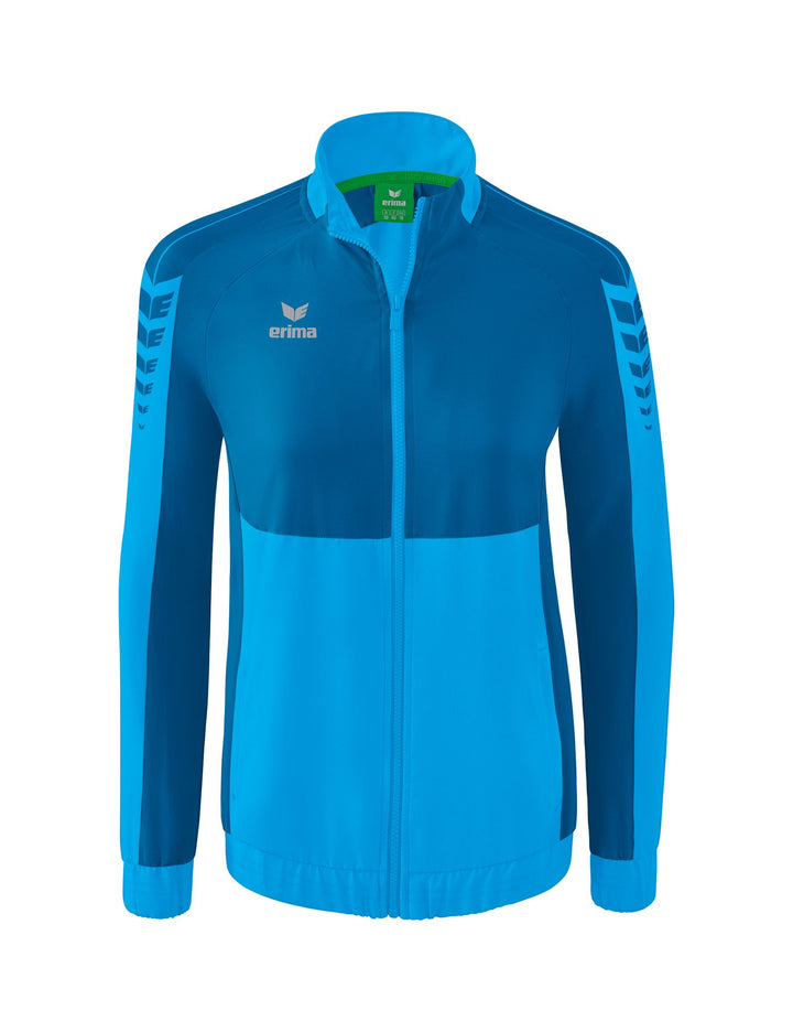 Erima Six Wings Presentation Jacket - curacao/mykonos