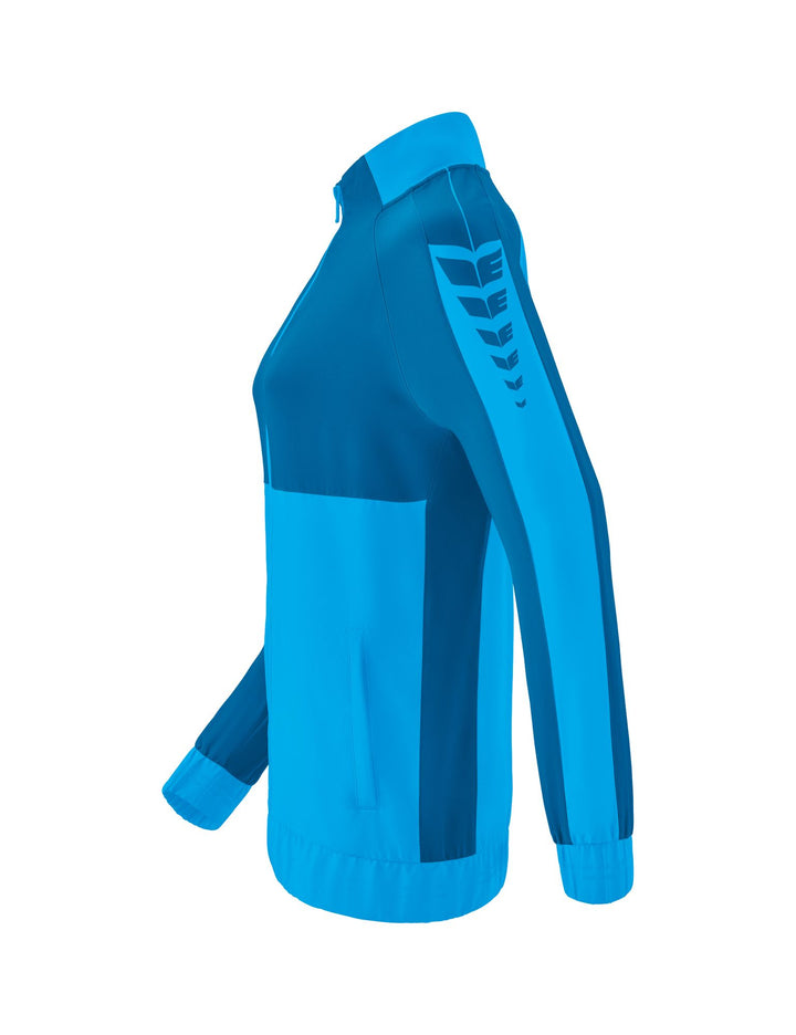 Erima Six Wings Presentation Jacket - curacao/mykonos