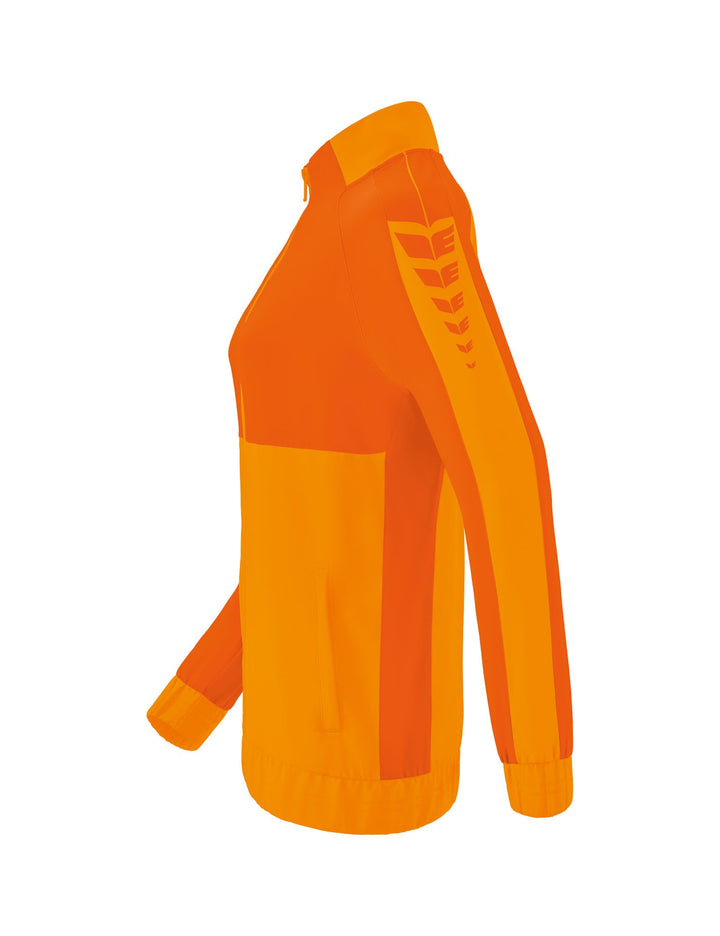 Erima Six Wings Presentation Jacket - new orange/orange