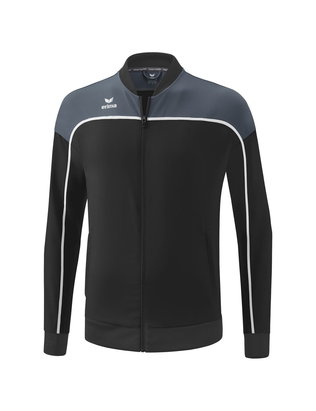 Erima Change Presentation Jacket - black grey/slate grey/white