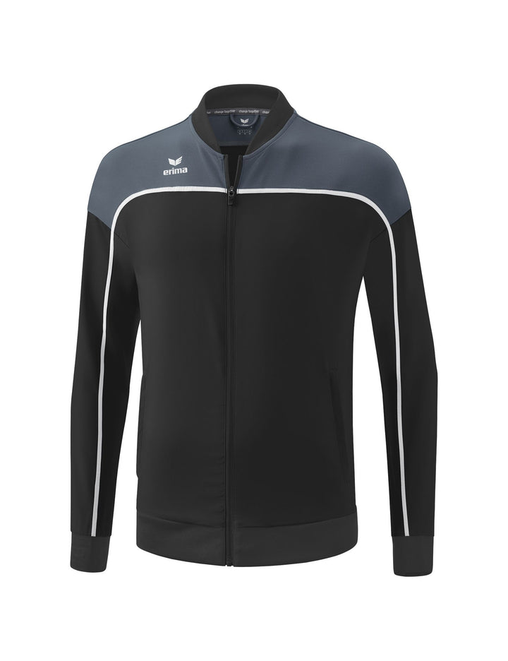 Erima Change Presentation Jacket - black grey/slate grey/white
