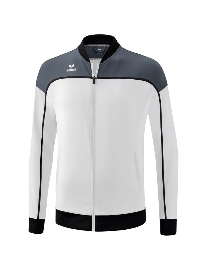 Erima Change Presentation Jacket - white/slate grey/black
