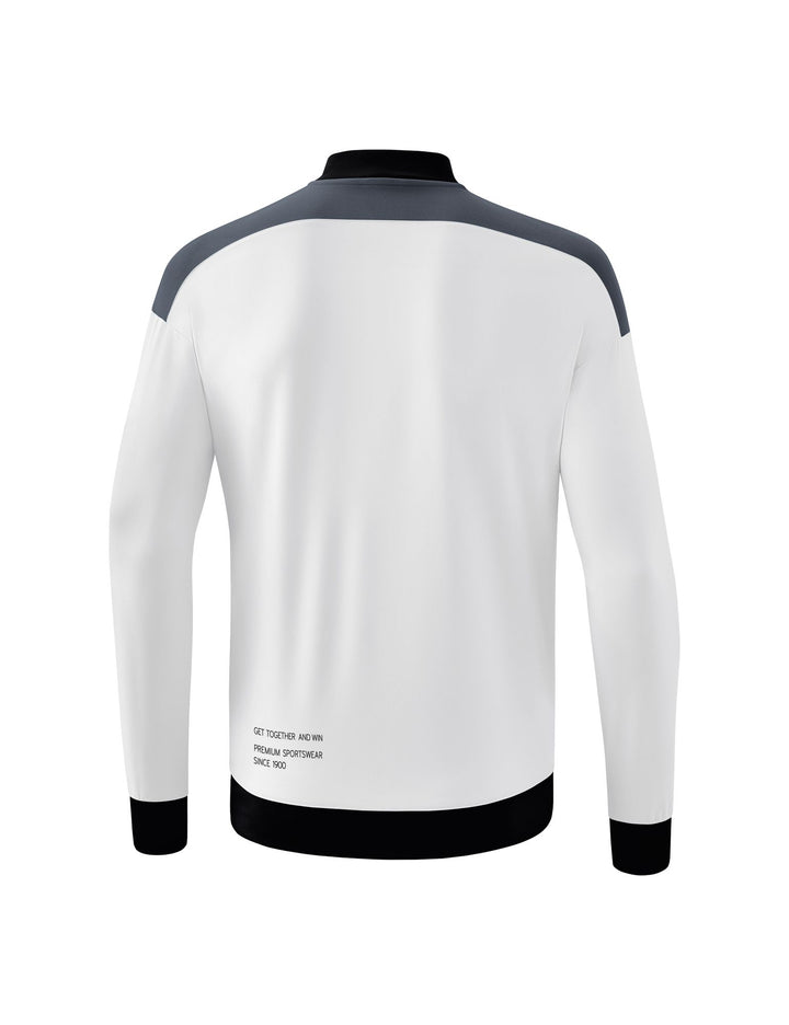 Erima Change Presentation Jacket - white/slate grey/black