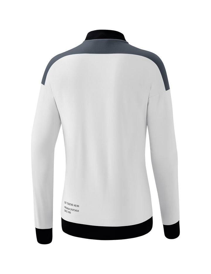 Erima Change Presentation Jacket - white/slate grey/black