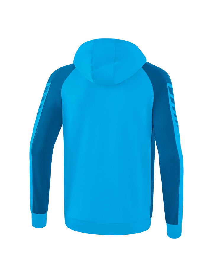 Erima Six Wings Training Jacket With Hood - curacao/mykonos