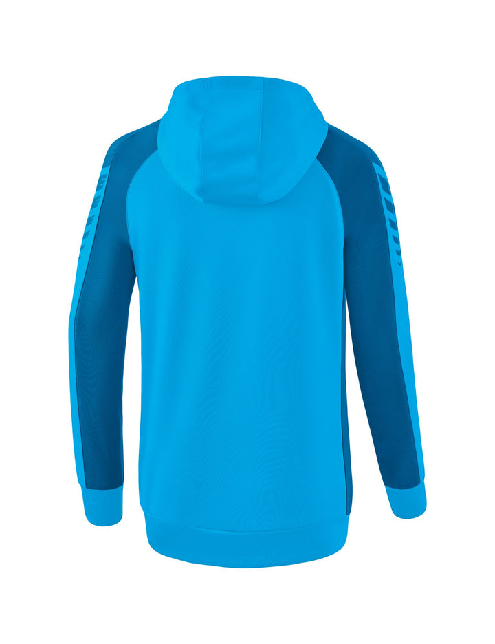 Erima Six Wings Training Jacket With Hood - curacao/mykonos
