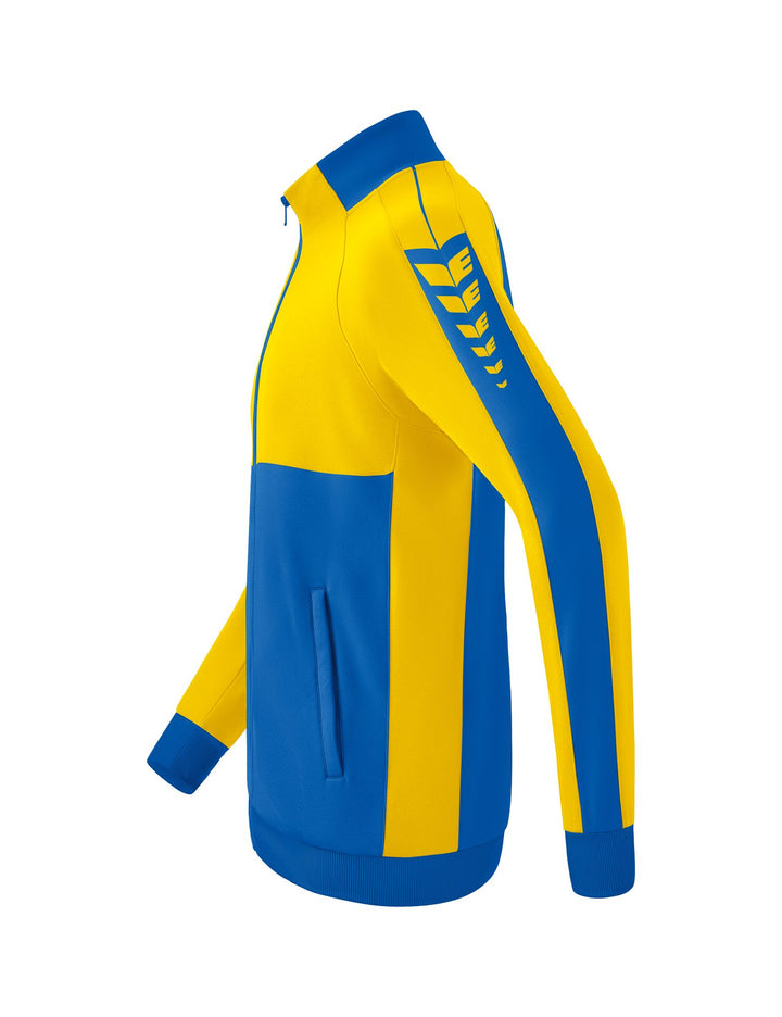 Erima Six Wings Training Jacket - new royal/yellow
