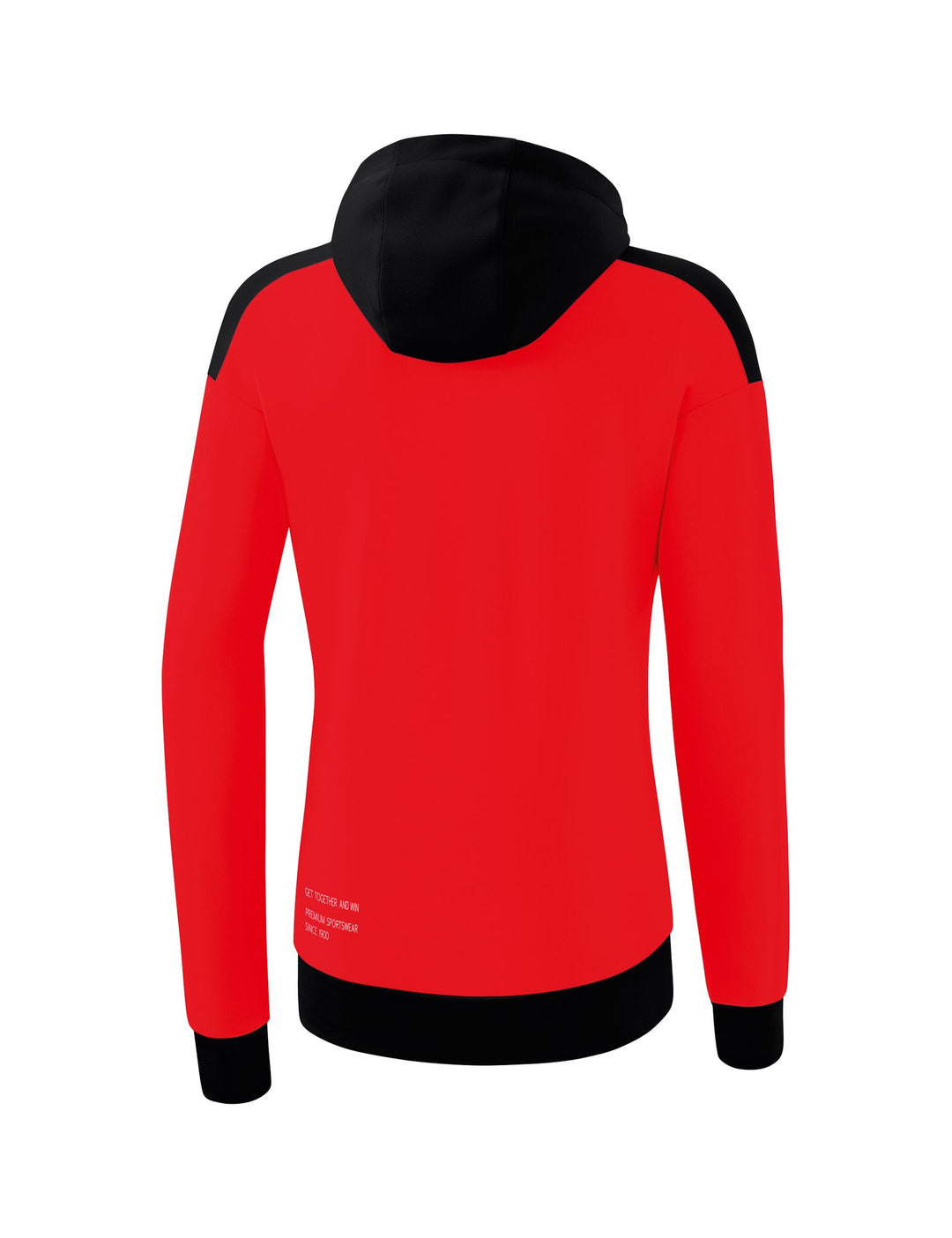 Erima Change Training Jacket With Hood - red/black/white