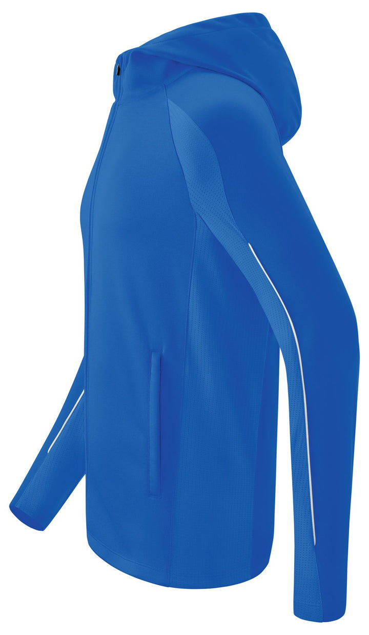 Erima LIGA STAR training jacket with hood - new royal/white