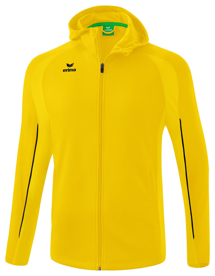 Erima LIGA STAR training jacket with hood - yellow/black