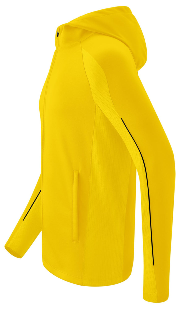 Erima LIGA STAR training jacket with hood - yellow/black