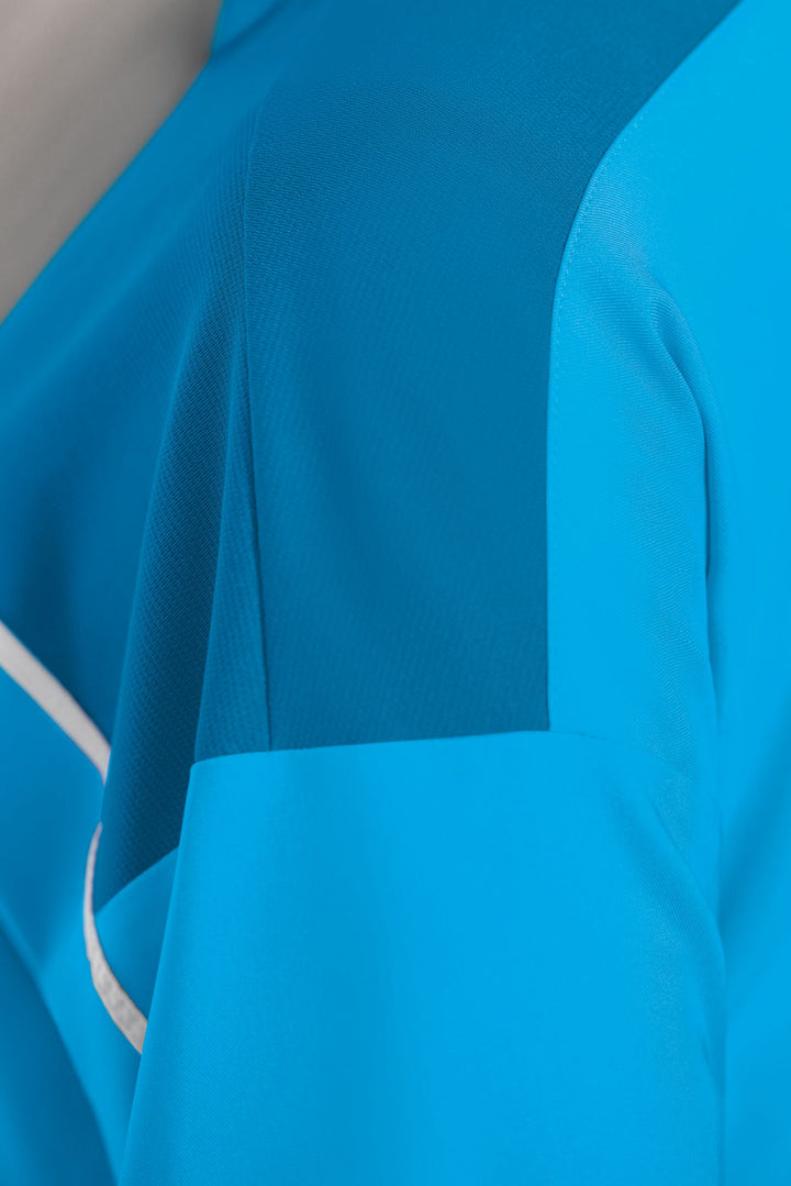 Erima Change Training Jacket - curacao/mykonos/white