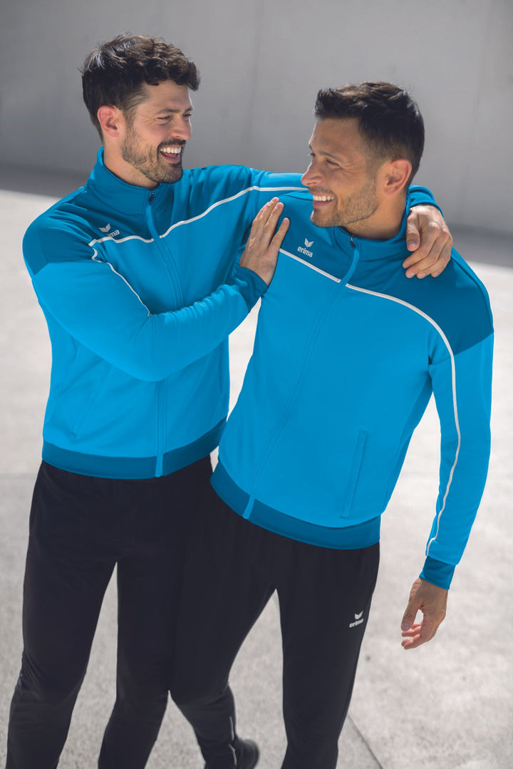 Erima Change Training Jacket - curacao/mykonos/white