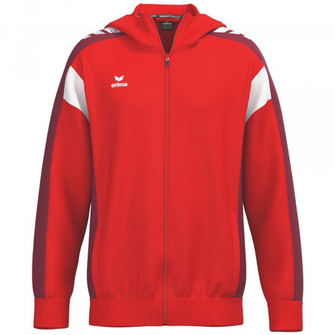 Erima Celebrate 125 Training Jacket With Hood - red/new bordeaux